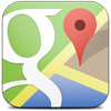 Maanrover op Google Maps